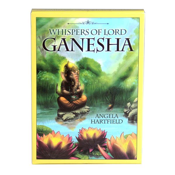 english s whispers of lord ganesha oracles for divination tarot deck card board game for elephant head
english s whispers of lord ganesha oracles for divination tarot deck card board game for elephant head