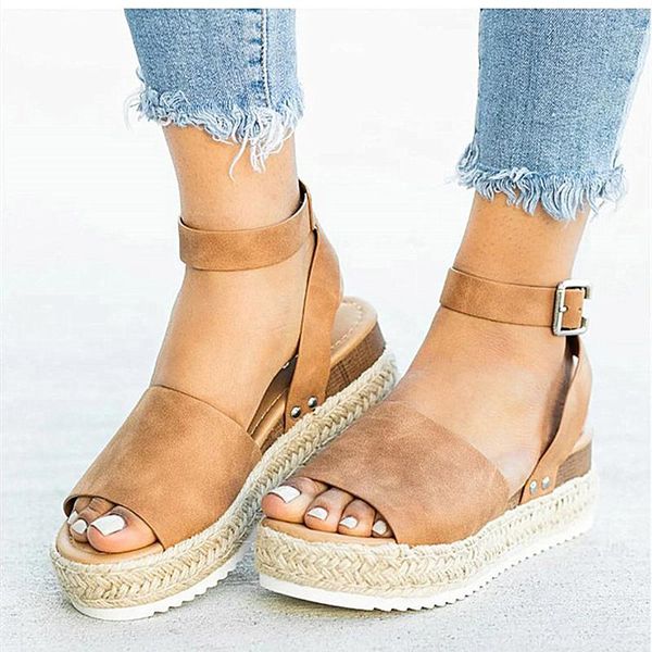 sandals summer platform fashion women sandal wedges shoes casual woman peep toe black plus 35-43
sandals summer platform fashion women sandal wedges shoes casual woman peep toe black plus 35-43