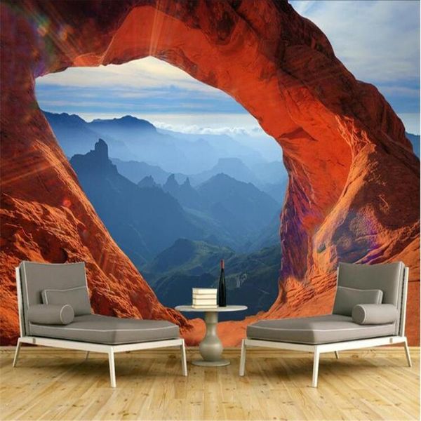 milofi custom wall wallpaper mural cave stone beautiful mountain 3d three d three-dimensional large background wallpapers
milofi custom wall wallpaper mural cave stone beautiful mountain 3d three d three-dimensional large background wallpapers