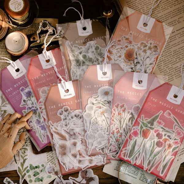 45 pcs vintage flowers collection washi sticker set decoration diary scrapbooking label sticker stationery
45 pcs vintage flowers collection washi sticker set decoration diary scrapbooking label sticker stationery