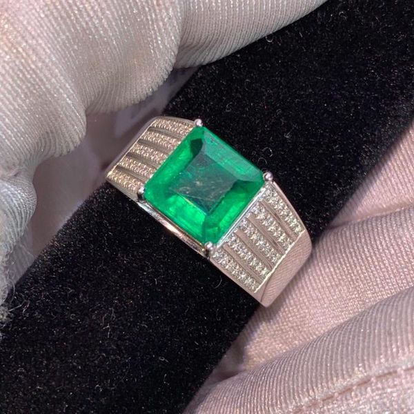 cluster rings y403 emerald fine jewelry 18k gold real natural green 3.1ct gemstones male for men's ring, Golden;silver
cluster rings y403 emerald fine jewelry 18k gold real natural green 3.1ct gemstones male for men's ring, Golden;silver