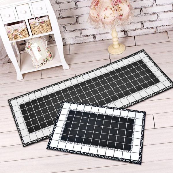 carpets rayuan flannel plush soft floor mats door mat long grid anti-slip doormat rug kitchen bath hallway decor
carpets rayuan flannel plush soft floor mats door mat long grid anti-slip doormat rug kitchen bath hallway decor
