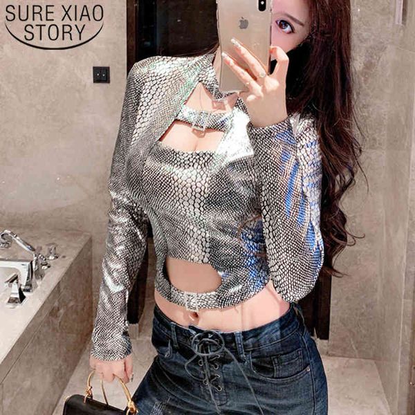 korean clothing fashion women shirts long sleeve solid hollow out spliced clothes womens ladies 6476 50 210415, White
korean clothing fashion women shirts long sleeve solid hollow out spliced clothes womens ladies 6476 50 210415, White