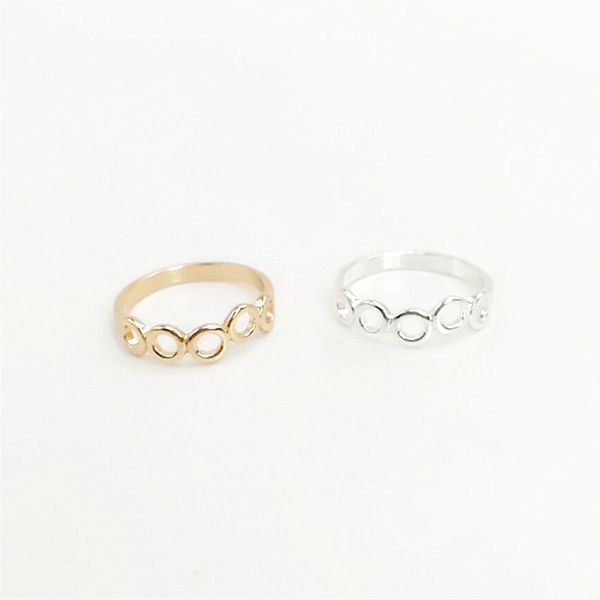 new gold ring fashion circle style plain ring women's five circles engagement rings, Golden;silver
new gold ring fashion circle style plain ring women's five circles engagement rings, Golden;silver