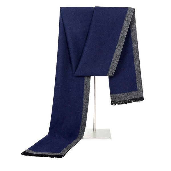 scarves vintage brand men scarf winter soft warm simple solid bordered, Blue;gray
scarves vintage brand men scarf winter soft warm simple solid bordered, Blue;gray