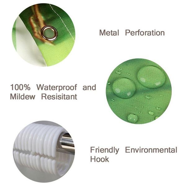 shower curtains 3d printing curtain green landscape bath with hooks for bathroom waterproof scenery
shower curtains 3d printing curtain green landscape bath with hooks for bathroom waterproof scenery