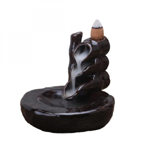 fragrance lamps creative home decor backflow stick incense burner ceramic censer decoration use in teahouse +10pcs tower cones
fragrance lamps creative home decor backflow stick incense burner ceramic censer decoration use in teahouse +10pcs tower cones