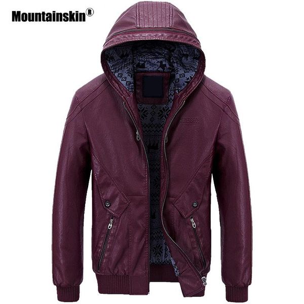 men's fur & faux mountainskin leather jacket 2021 winter mens motorcycle pu coat fashion hooded outerwear male brand clothing sa878, Black
men's fur & faux mountainskin leather jacket 2021 winter mens motorcycle pu coat fashion hooded outerwear male brand clothing sa878, Black