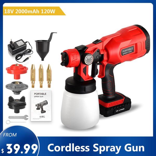 professional spray guns electric paint gun large capacity 550w 18v tools with three nozzles for home garden painting sprayer airbrush
professional spray guns electric paint gun large capacity 550w 18v tools with three nozzles for home garden painting sprayer airbrush