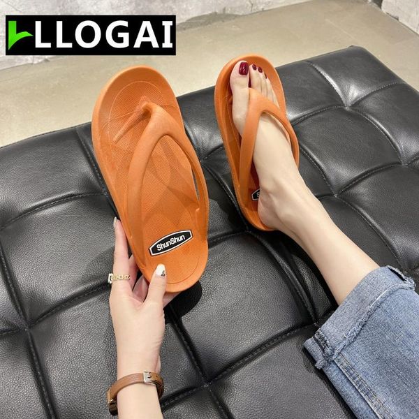 slippers summer women shoes bathroom slides outdoor indoor thick bottom platform wedges sea flip-flop sandals, Black
slippers summer women shoes bathroom slides outdoor indoor thick bottom platform wedges sea flip-flop sandals, Black