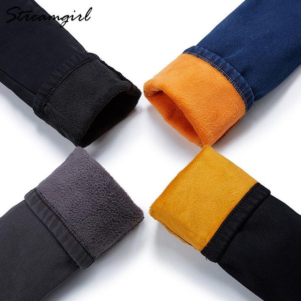 women's jeans high waist warm for women blue female black winter denim pants jean femme 2021 ladies trousers
women's jeans high waist warm for women blue female black winter denim pants jean femme 2021 ladies trousers
