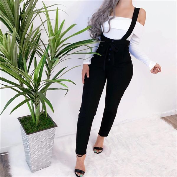 pants solid spaghetti lace womens jumpsuit up suspenders loose full length casual high waist trousers female, Black;white
pants solid spaghetti lace womens jumpsuit up suspenders loose full length casual high waist trousers female, Black;white