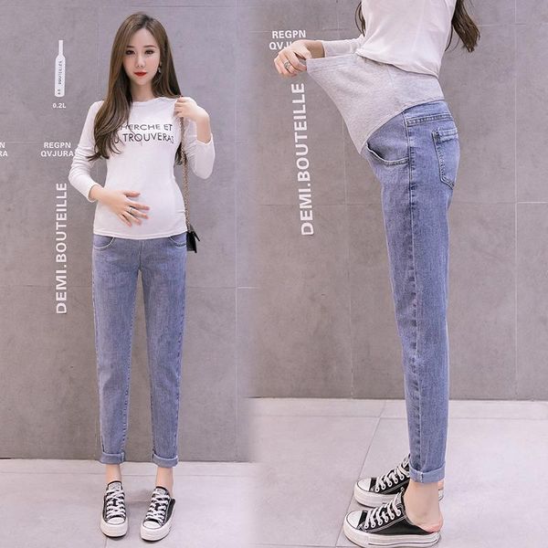 length maternity jeans high waist ripped belly skinny pants clothes for pregnant women pregnancy comfortable 2021 summer fashion bottoms, White
length maternity jeans high waist ripped belly skinny pants clothes for pregnant women pregnancy comfortable 2021 summer fashion bottoms, White