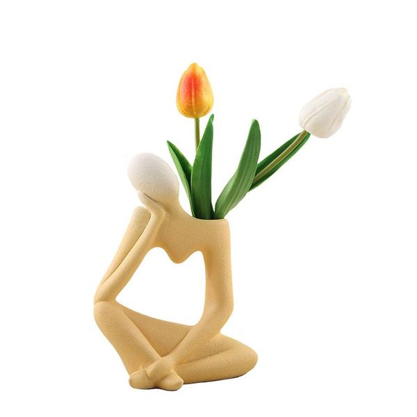 vases nordic morandi matte abstract thinking ceramic vase simple hydroponic flower arrangement girl creative ornaments home decor
vases nordic morandi matte abstract thinking ceramic vase simple hydroponic flower arrangement girl creative ornaments home decor