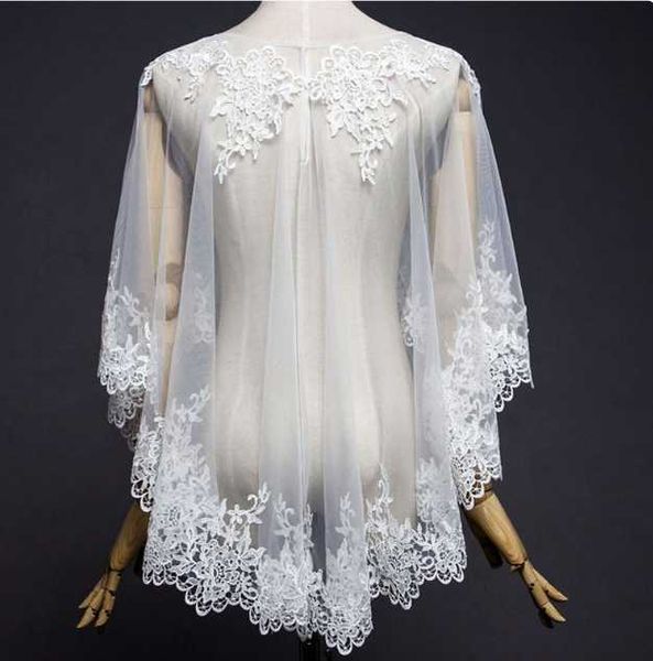 wraps & jackets lace tulle cape ivory soft wedding veil bridal cover up romantic shawl weddin, White
wraps & jackets lace tulle cape ivory soft wedding veil bridal cover up romantic shawl weddin, White