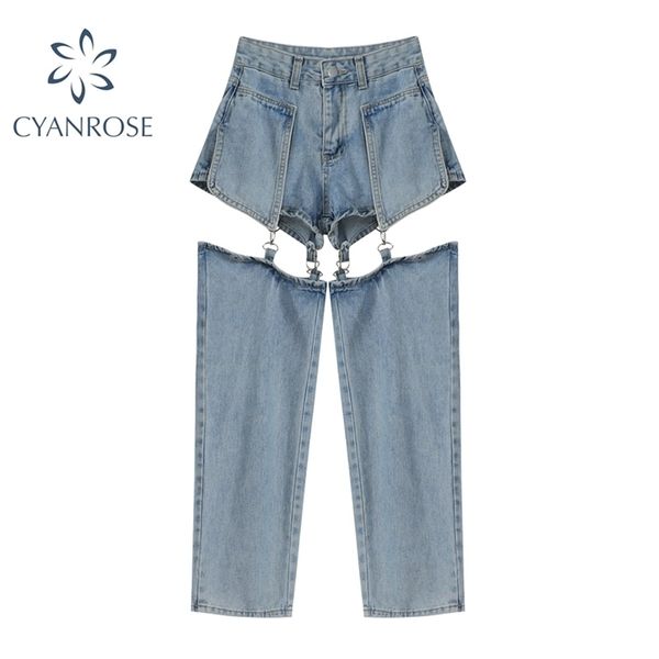 streetwear jeans woman high waist vintage fashion patchwork denim pants female summer harajuku loose wide leg trousers 210515, Blue
streetwear jeans woman high waist vintage fashion patchwork denim pants female summer harajuku loose wide leg trousers 210515, Blue