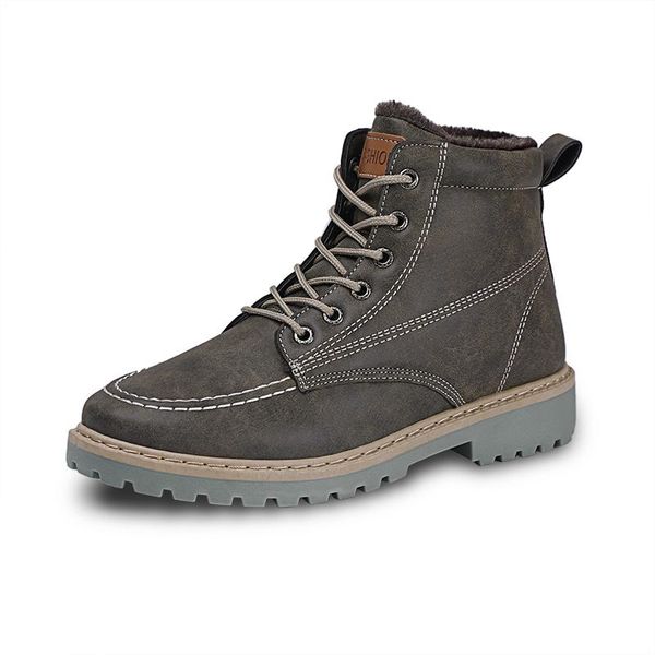boots arrivals warm men boot fashion lace-up comfortable winter shoes male motorcycle ankle rubber working botas footwear, Black
boots arrivals warm men boot fashion lace-up comfortable winter shoes male motorcycle ankle rubber working botas footwear, Black