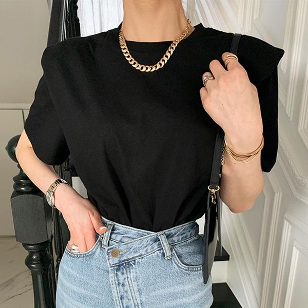 women's t-shirt o neck pullover short sleeve t shirt women summer 2021 ol work style tees loose causal all match ladies top, White
women's t-shirt o neck pullover short sleeve t shirt women summer 2021 ol work style tees loose causal all match ladies top, White
