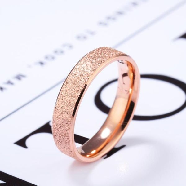 cluster rings mae rose gold color round frosted titanium stainless steel for women simple korea style fashion jewelry gift, Golden;silver
cluster rings mae rose gold color round frosted titanium stainless steel for women simple korea style fashion jewelry gift, Golden;silver