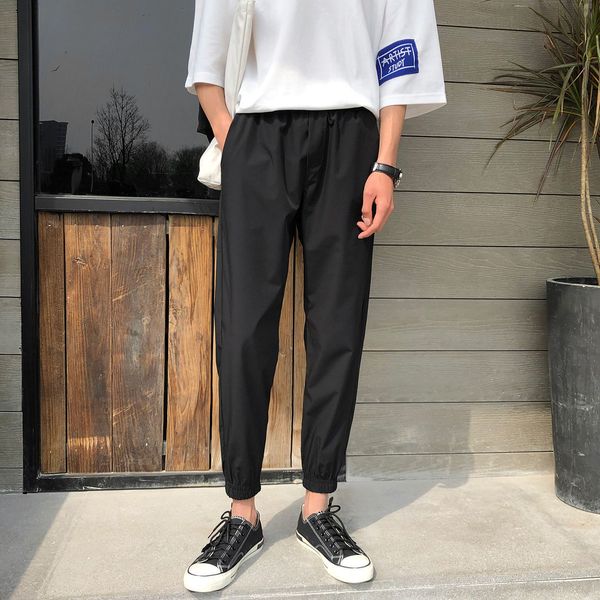 men's pants leisure cargo casual streetwear slim fit jogger sweatpants bound feet grey/black color trousers plus size m-3xl b405
men's pants leisure cargo casual streetwear slim fit jogger sweatpants bound feet grey/black color trousers plus size m-3xl b405