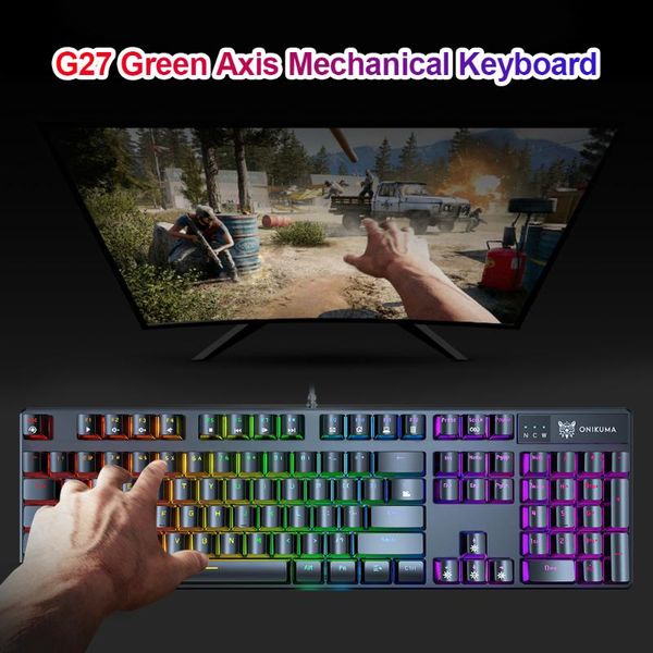 keyboards 104-key usb wired blue switch mechanical keyboard rgb luminous gaming computer accessories for home office gamer
keyboards 104-key usb wired blue switch mechanical keyboard rgb luminous gaming computer accessories for home office gamer