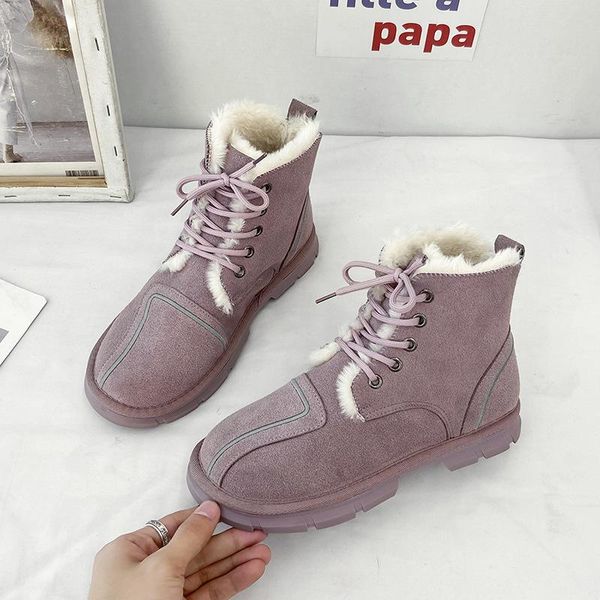 boots shoes women winter cotton for female students plus velvet to keep warm high-comfort women's durable, Black
boots shoes women winter cotton for female students plus velvet to keep warm high-comfort women's durable, Black