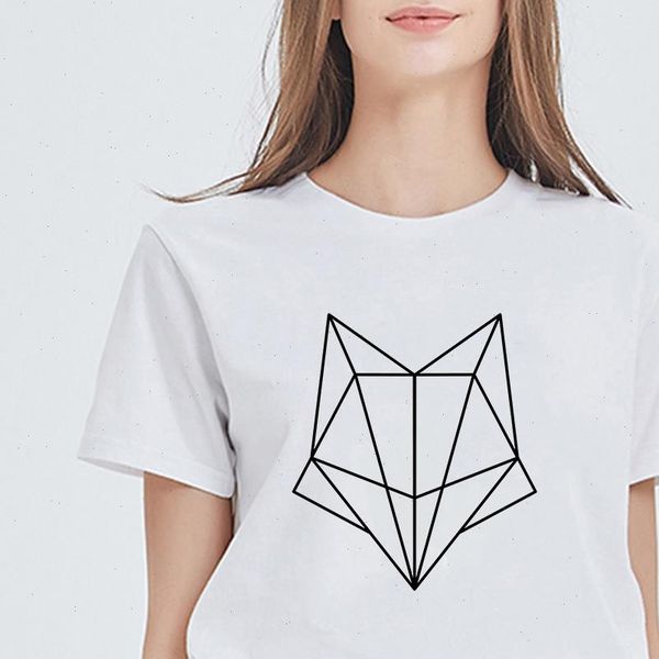 women selling geometric fox print streetwear hip hop aesthetic t shirts vogue beautiful gym harajuku vestidos, White
women selling geometric fox print streetwear hip hop aesthetic t shirts vogue beautiful gym harajuku vestidos, White