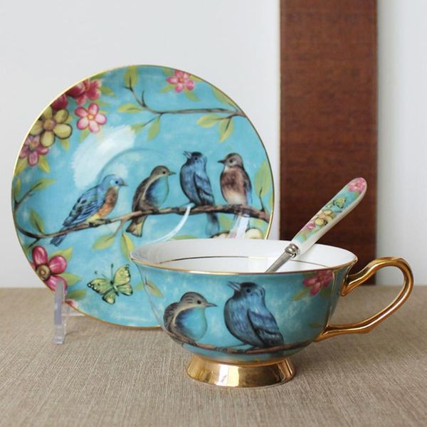 mugs 220ml europe noble bone china coffee cup saucer spoon set luxury ceramic mug grade porcelain tea cafe party drinkware
mugs 220ml europe noble bone china coffee cup saucer spoon set luxury ceramic mug grade porcelain tea cafe party drinkware