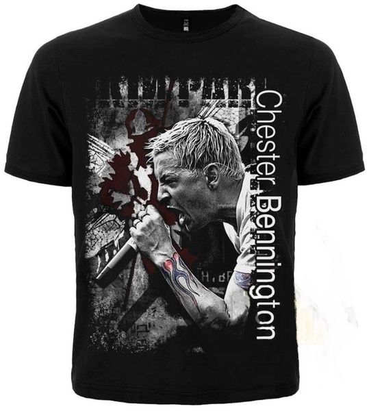 men's t-shirts linkin pork. chester bennington printed t shirts, White;black
men's t-shirts linkin pork. chester bennington printed t shirts, White;black