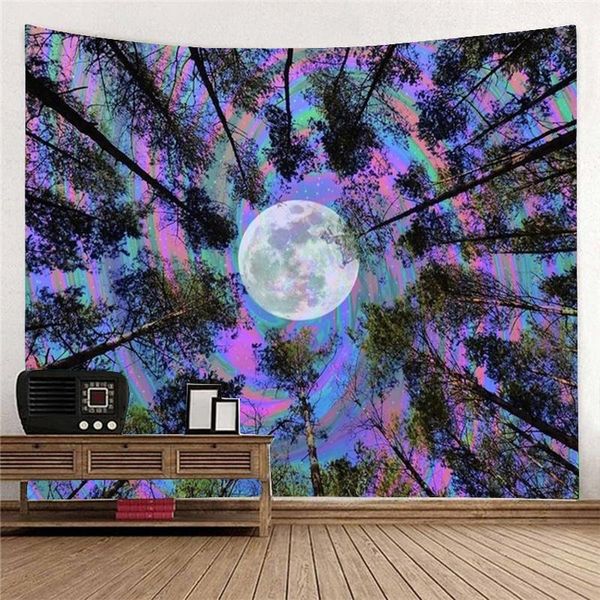 tapestries colorful forest moon tapestry bohemian trippy wall hanging art for home decor
tapestries colorful forest moon tapestry bohemian trippy wall hanging art for home decor