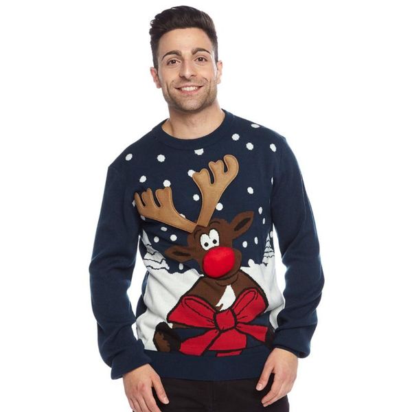 men's sweaters clothing autumn winter acrylic christmas sweater european and american elk cartoon light men amazon blasts, White;black
men's sweaters clothing autumn winter acrylic christmas sweater european and american elk cartoon light men amazon blasts, White;black