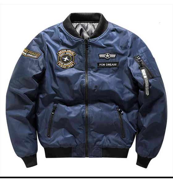 jackets autumn and winter new men's stand collar two-sided flight suit cotton pilot jacket thickened large double-sided jacket, Black;brown
jackets autumn and winter new men's stand collar two-sided flight suit cotton pilot jacket thickened large double-sided jacket, Black;brown