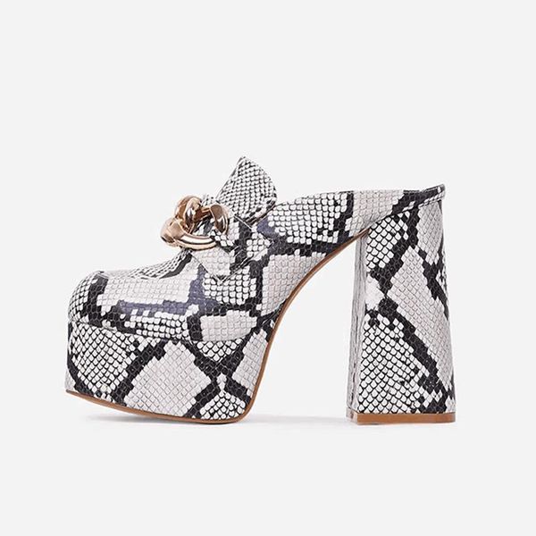 slippers 2021 summer brand women's sandals pumps genuine leather slipper thick heel platform mules women shoes blue red serpentine, Black
slippers 2021 summer brand women's sandals pumps genuine leather slipper thick heel platform mules women shoes blue red serpentine, Black