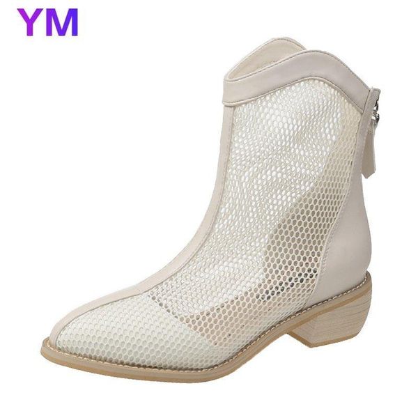 spring/summer mesh toe square heels women sandals single shoes fish mouth decoration zapatos de mujer dress, Black
spring/summer mesh toe square heels women sandals single shoes fish mouth decoration zapatos de mujer dress, Black