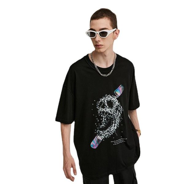 men's t-shirts star actual shooting models 2021 european and american ins street tide men women with the same paragraph loose, White;black
men's t-shirts star actual shooting models 2021 european and american ins street tide men women with the same paragraph loose, White;black