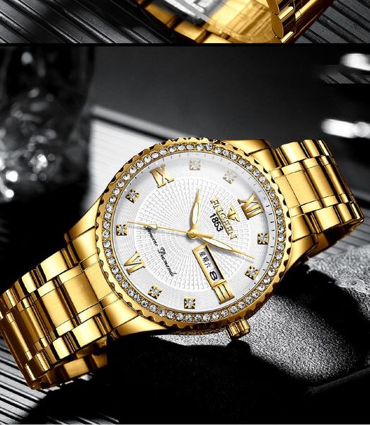 wristwatches fngeen watch fashion diamond luxury quartz watches men wrist casual male steel waterproof wristwatch relogio masculino, Slivery;brown
wristwatches fngeen watch fashion diamond luxury quartz watches men wrist casual male steel waterproof wristwatch relogio masculino, Slivery;brown