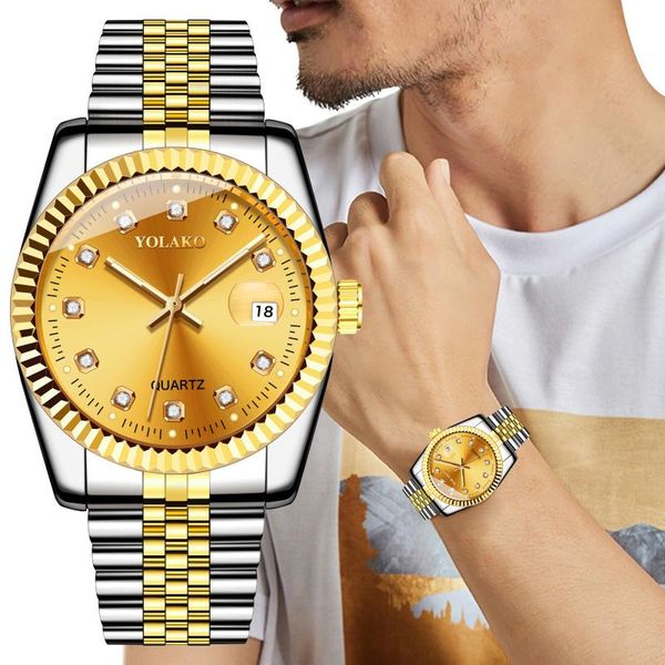 wristwatches men watches business quartz stainless steel strap wristwatch for relógio masculino, Slivery;brown
wristwatches men watches business quartz stainless steel strap wristwatch for relógio masculino, Slivery;brown