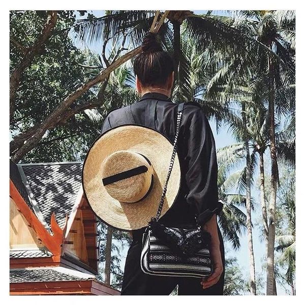 wide brim hats fashion bandage straw sun for women summer flat beach hat outdoor travel sunscreen uv wholesale s1171, Blue;gray
wide brim hats fashion bandage straw sun for women summer flat beach hat outdoor travel sunscreen uv wholesale s1171, Blue;gray