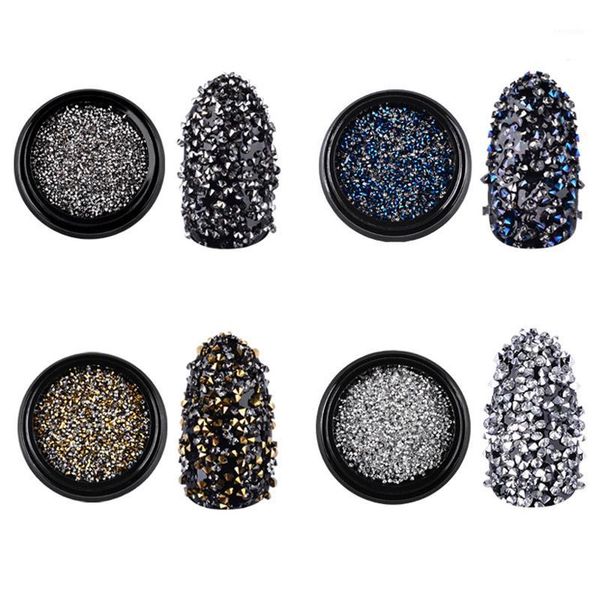 1000pcs/box colorful glitter micro rhinestones shape end shiny 3d tiny crystal accessories for diy manicure nail art decorations1, Silver;gold
1000pcs/box colorful glitter micro rhinestones shape end shiny 3d tiny crystal accessories for diy manicure nail art decorations1, Silver;gold