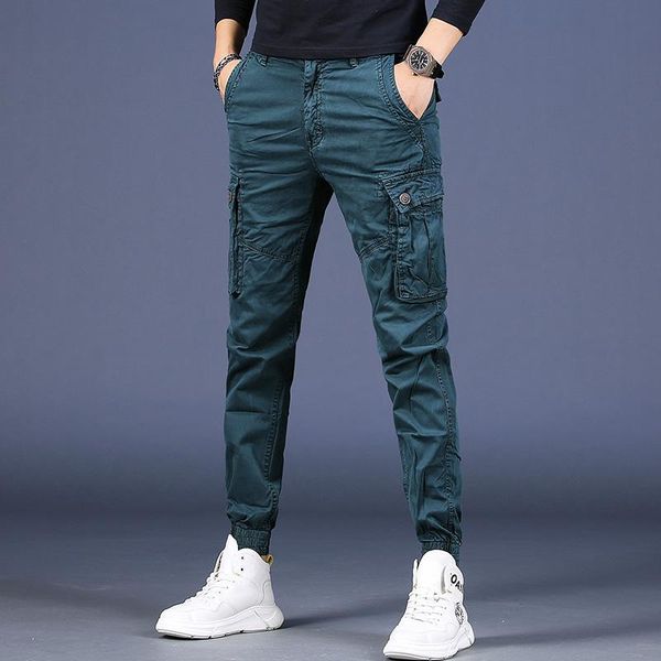 men's pants mens pure cotton cargo men green military tactical trousers streetwear casual multiple pockets pencil, Black
men's pants mens pure cotton cargo men green military tactical trousers streetwear casual multiple pockets pencil, Black