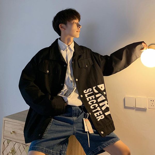 men's jackets nice spring and summer men youth japanese version harajuku style couple long-sleeved loose casual tooling shirt jacketm-x, Black;brown
men's jackets nice spring and summer men youth japanese version harajuku style couple long-sleeved loose casual tooling shirt jacketm-x, Black;brown