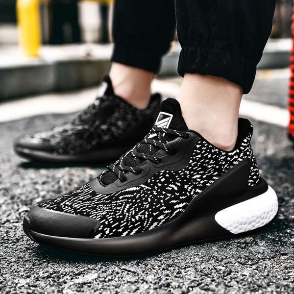 casual shoes skg5 breathable mesh popcorn bottom men's sports shoes fashion versatile white casual outdoor large lace up vmhh, Black
casual shoes skg5 breathable mesh popcorn bottom men's sports shoes fashion versatile white casual outdoor large lace up vmhh, Black