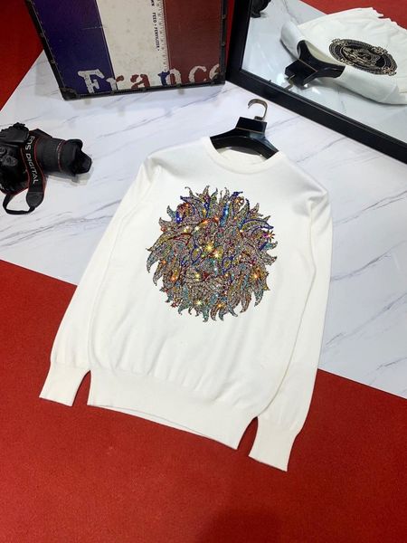 men's hoodies & sweatshirts brand 5 color male sweater knitted large lion street night diamond winter thicken 6q1y, Black
men's hoodies & sweatshirts brand 5 color male sweater knitted large lion street night diamond winter thicken 6q1y, Black