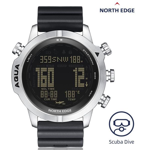 wristwatches men's diving waterproof 100m smart digital om/scuba watch altimeter barometer compass temperature clock, Slivery;brown
wristwatches men's diving waterproof 100m smart digital om/scuba watch altimeter barometer compass temperature clock, Slivery;brown