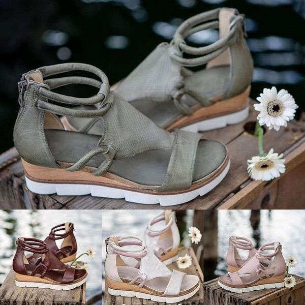 sandals women zipper platform wedges open toe solid color hollow out ladies shoes summer 2021 fashion casual female footwear, Black
sandals women zipper platform wedges open toe solid color hollow out ladies shoes summer 2021 fashion casual female footwear, Black