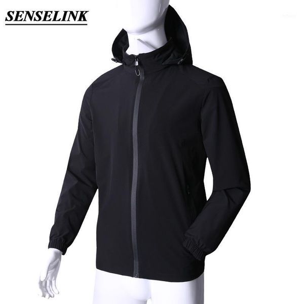 autumn men's jacket four-sided elastic wind outdoor sports and leisure to increase stand-up collar jackets, Black;brown
autumn men's jacket four-sided elastic wind outdoor sports and leisure to increase stand-up collar jackets, Black;brown