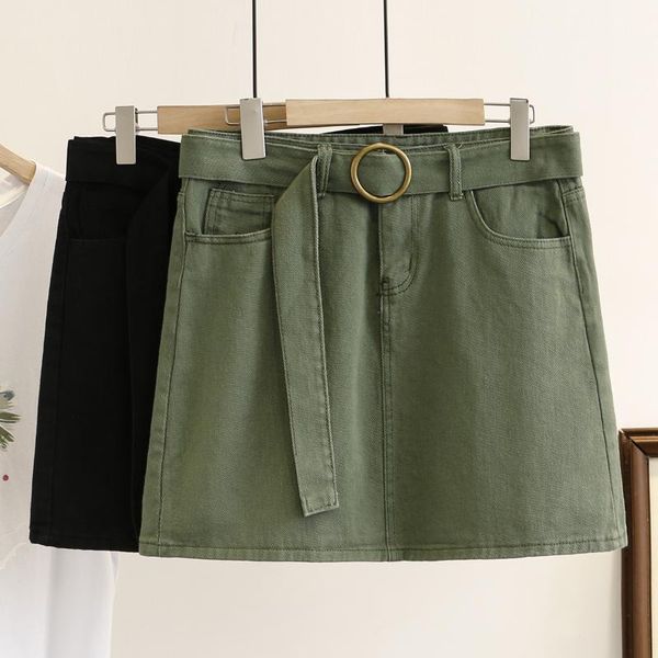 skirts women summer skirt lady bottoms female solid color denim a line belt fashion plus size falda f52 6167, Black
skirts women summer skirt lady bottoms female solid color denim a line belt fashion plus size falda f52 6167, Black