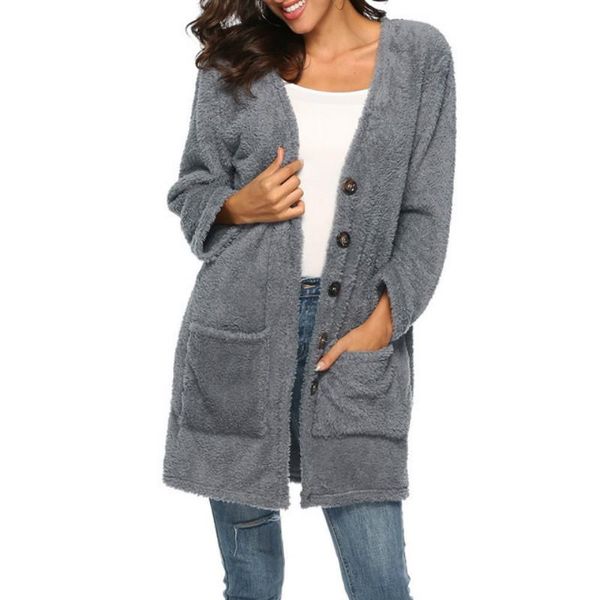 autumn and winter single breasted double faced down warm cardigan jacket for women ladies casual plush women's hoodies & sweatshirts, Black
autumn and winter single breasted double faced down warm cardigan jacket for women ladies casual plush women's hoodies & sweatshirts, Black