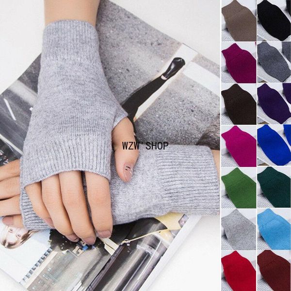five fingers gloves 1 pair winter female fingerless without women cashmere warm hand wrist warmer mittens, Blue;gray
five fingers gloves 1 pair winter female fingerless without women cashmere warm hand wrist warmer mittens, Blue;gray