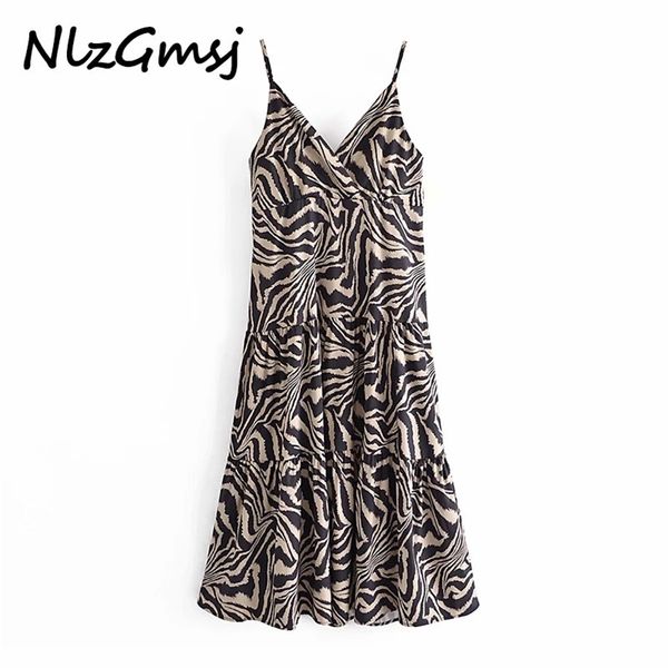 dress animal print sling women v neck sleeveless high waist midi summer night out vestido 04 210628, Black;gray
dress animal print sling women v neck sleeveless high waist midi summer night out vestido 04 210628, Black;gray